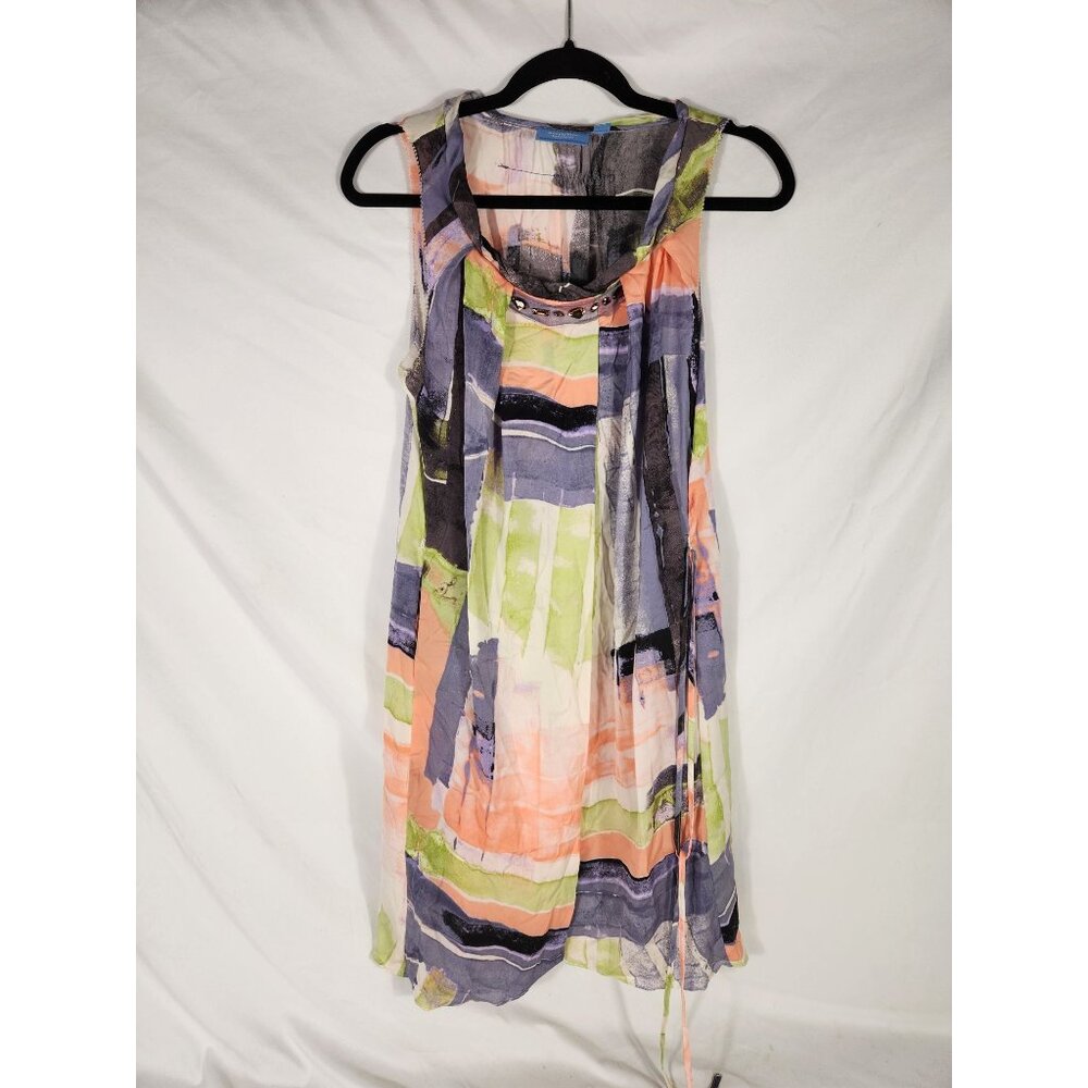Simply Vera Wang Womens Dress Mod Style Old Money Retro 60'S Abstract M